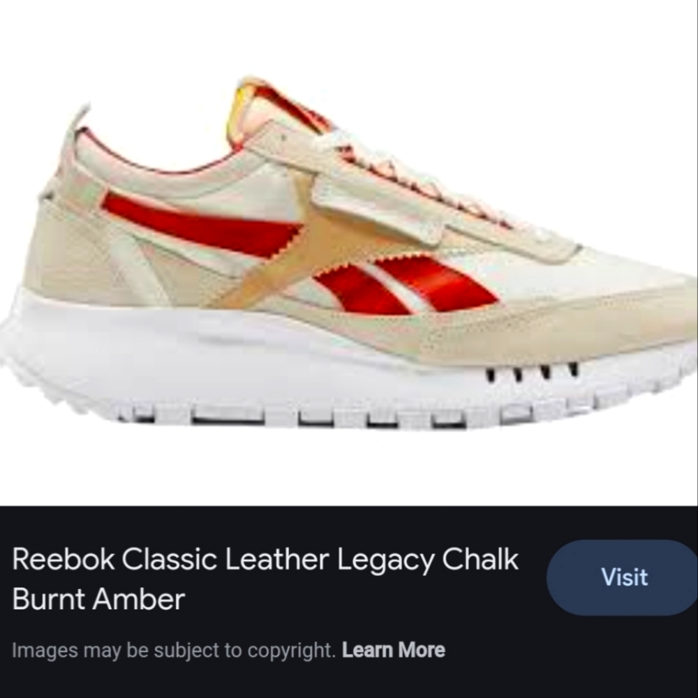 Womens size 9 Reebok Classic Gym Shoe